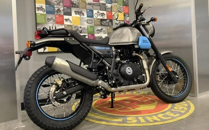 2023 Royal Enfield Scram 411 Graphite Blue