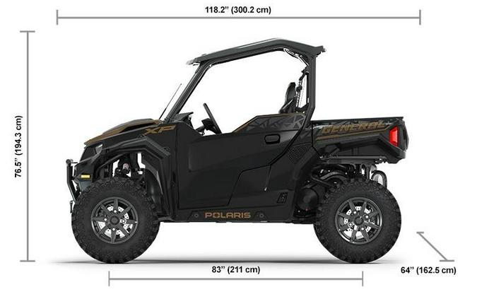 2023 Polaris Industries GENERAL XP 1000 Ultimate Black Crystal