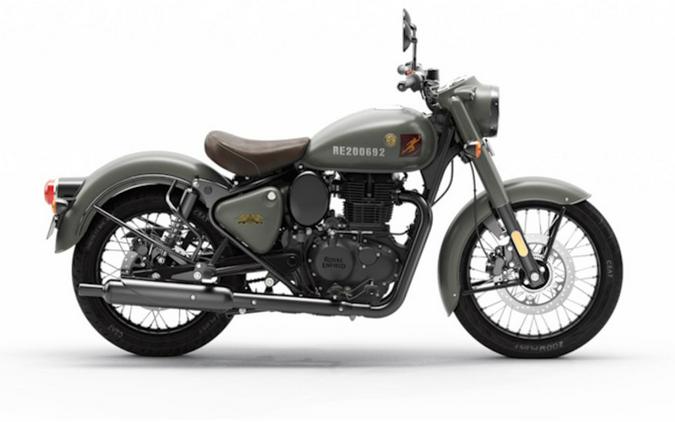 2024 Royal Enfield Classic 350 Signals Marsh Grey