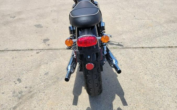 2022 Triumph Bonneville T120 Cordovan Red/Silver Ice