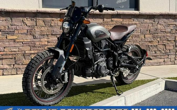 2022 Indian Motorcycle® FTR Rally Titanium Smoke