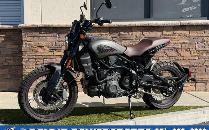 2022 Indian Motorcycle® FTR Rally Titanium Smoke
