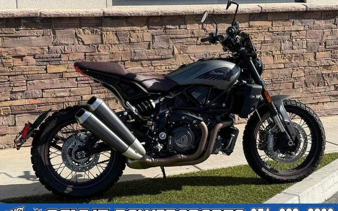 2022 Indian Motorcycle® FTR Rally Titanium Smoke