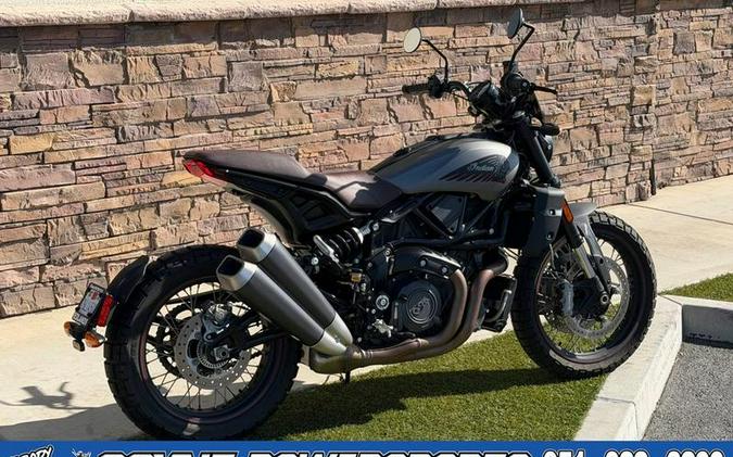 2022 Indian Motorcycle® FTR Rally Titanium Smoke