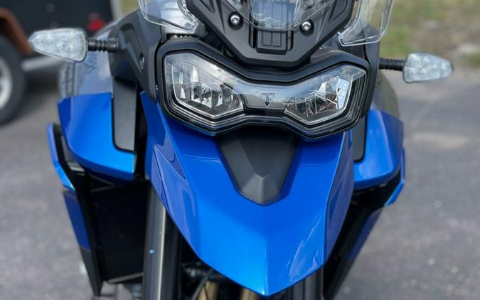 2023 Triumph Tiger 850 Sport Graphite Caspian Blue