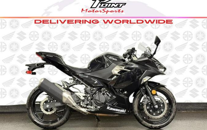 2019 Kawasaki Ninja® 400 ABS Metallic Spark Black
