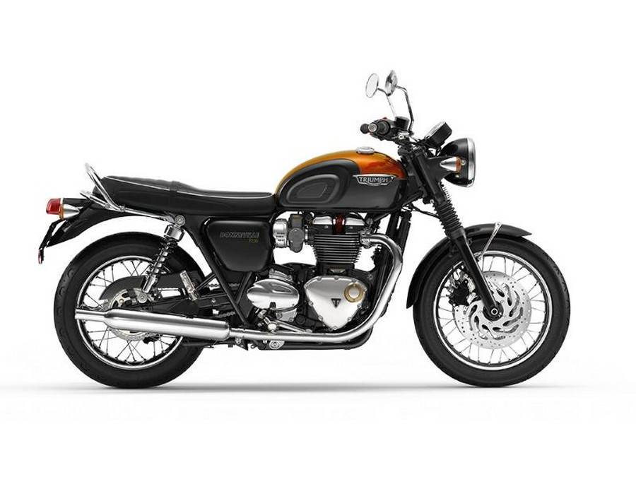 2020 Triumph Bonneville T120 Storm Grey/Baja Orange