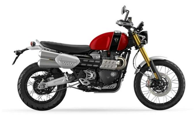 2023 Triumph Scrambler 1200 XE Carnival Red / Jet Black