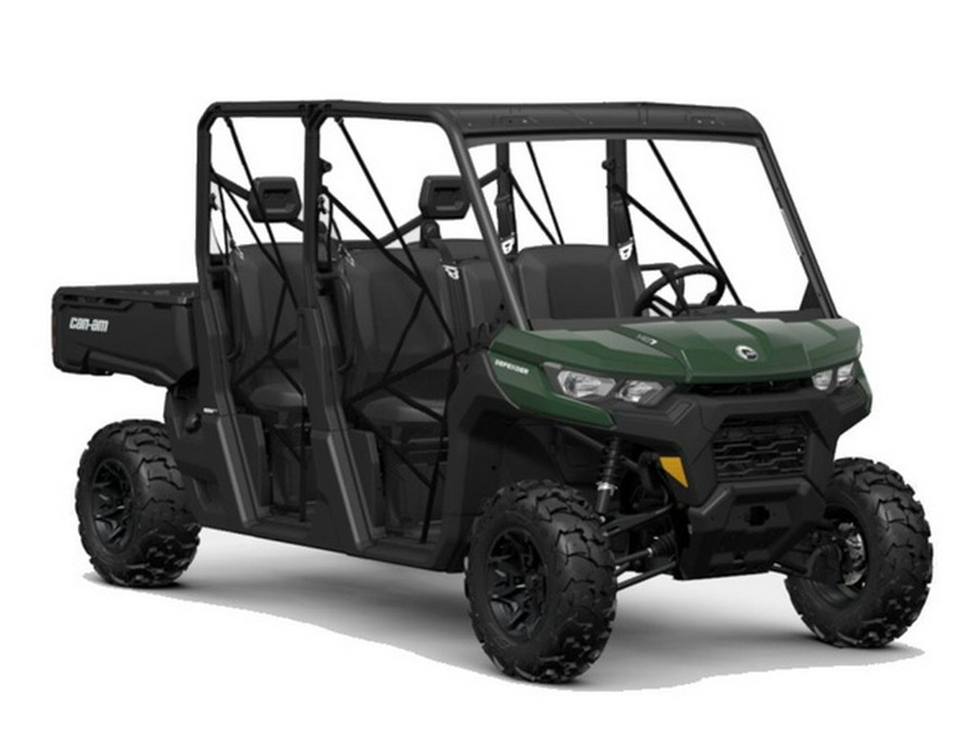 2024 Can-Am Defender MAX DPS HD7 Tundra Green