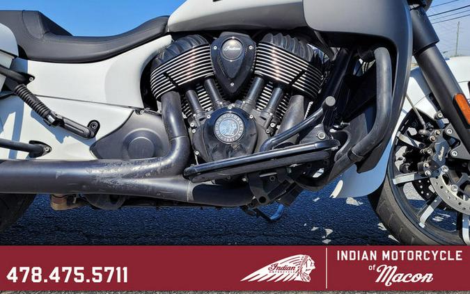 2020 Indian Motorcycle® Springfield® Dark Horse® White Smoke