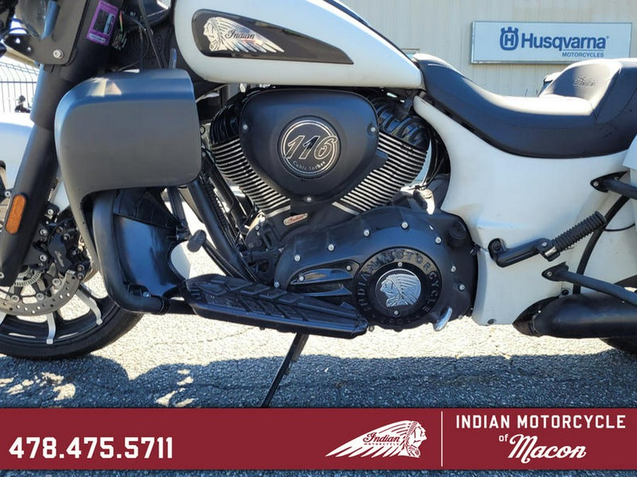 2020 Indian Motorcycle® Springfield® Dark Horse® White Smoke
