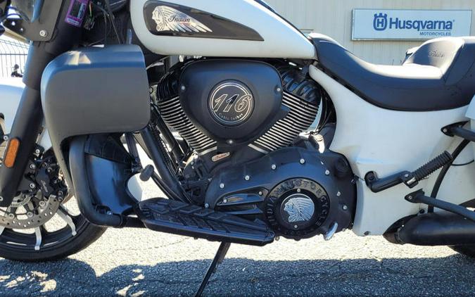 2020 Indian Motorcycle® Springfield® Dark Horse® White Smoke