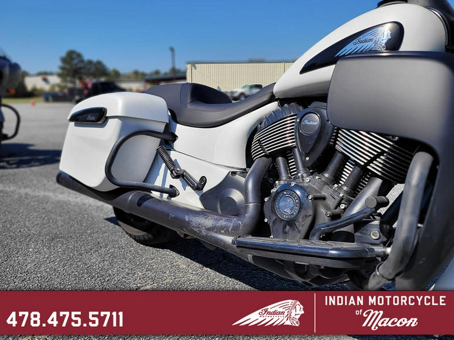 2020 Indian Motorcycle® Springfield® Dark Horse® White Smoke