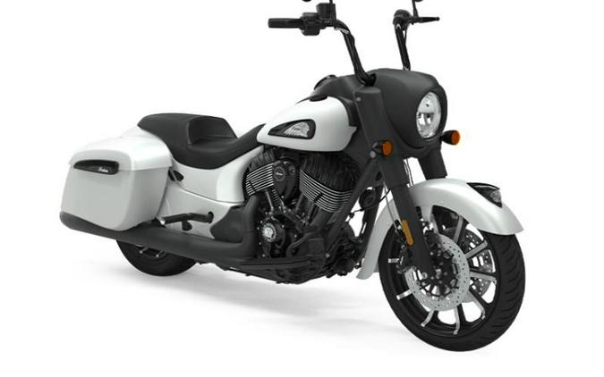2020 Indian Motorcycle® Springfield® Dark Horse® White Smoke