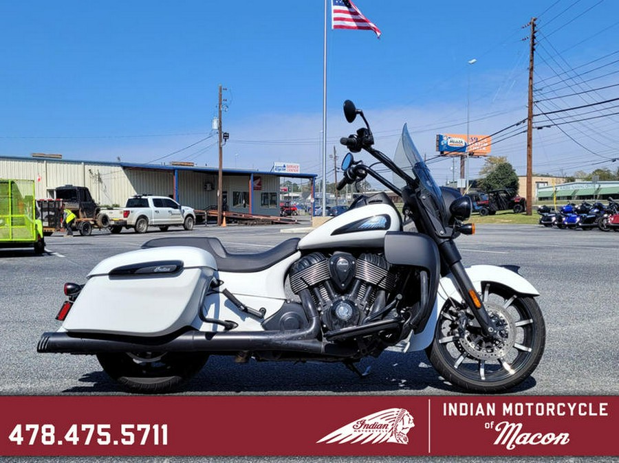2020 Indian Motorcycle® Springfield® Dark Horse® White Smoke