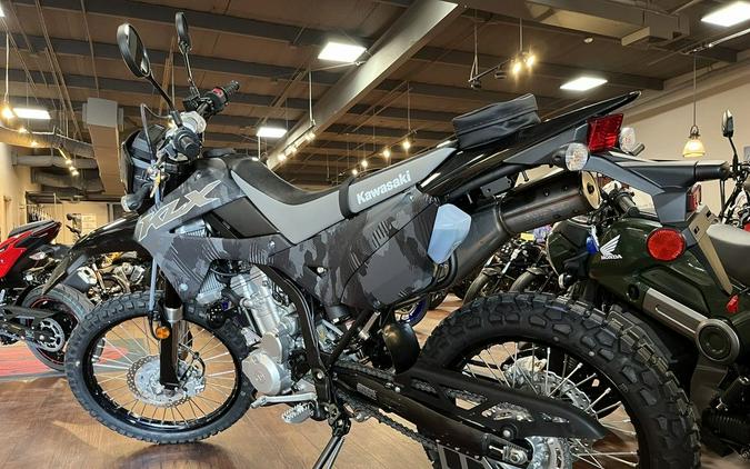 2024 Kawasaki KLX®300 Cypher Camo Gray