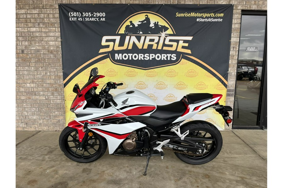 2018 Honda CBR500R ABS