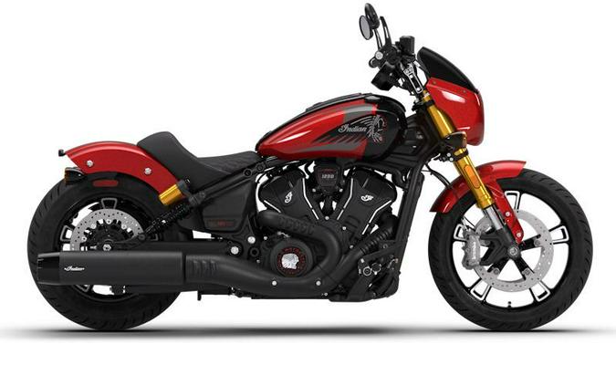 2026 Indian 101 Scout Sunset Red Metallic