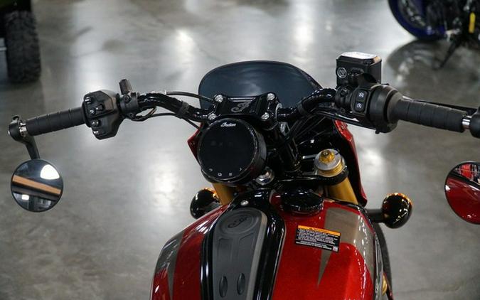 2026 Indian 101 Scout Sunset Red Metallic