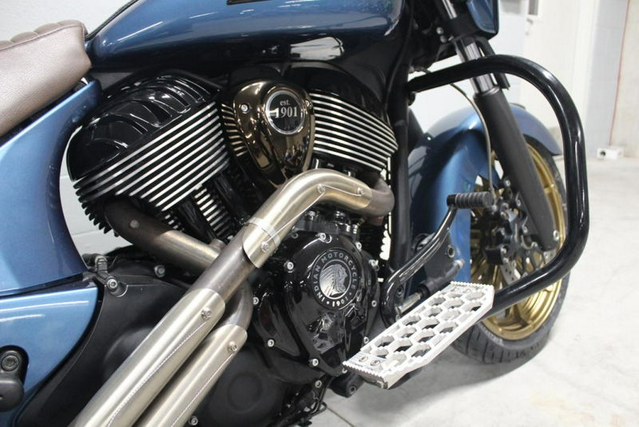 2022 Indian Motorcycle® Chieftain® Dark Horse® Icon Blue Slate Metallic