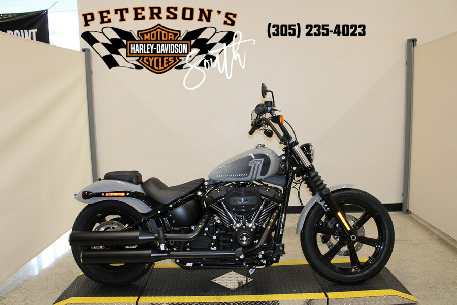 New 2024 Harley-Davidson Street Bob 114 Cruiser FXBBS Motorcycle For Sale In Miami, Florida