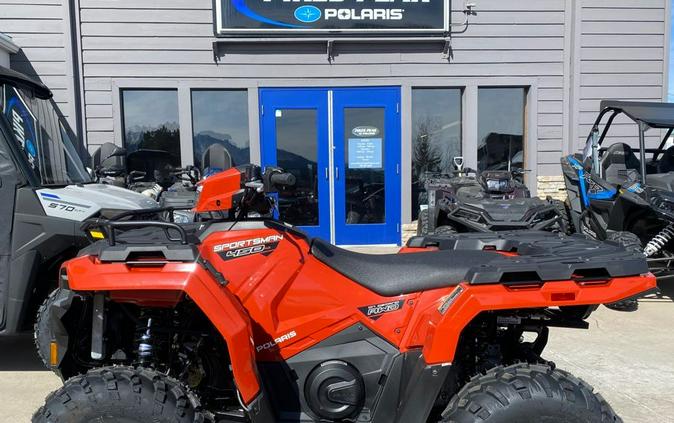 2024 Polaris Industries SPORTSMAN 450 ORANGE RUST with PLOW