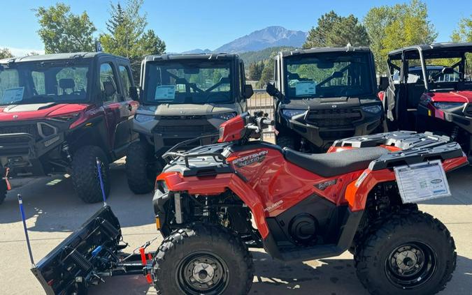 2024 Polaris Industries SPORTSMAN 450 ORANGE RUST with PLOW