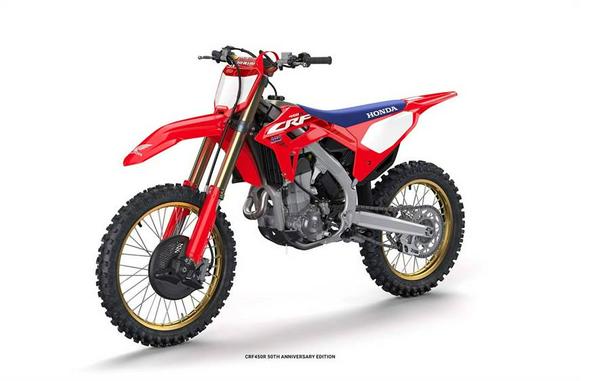 2023 Honda CRF450R 50th Anniversary Edition First Look [7 Fast Facts]