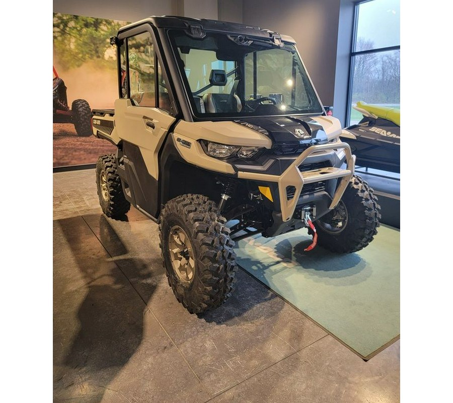 2024 Can-Am® Defender Limited HD10 Desert Tan & Timeless Black