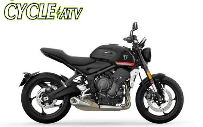 2023 Triumph Trident 660 Sapphire Black