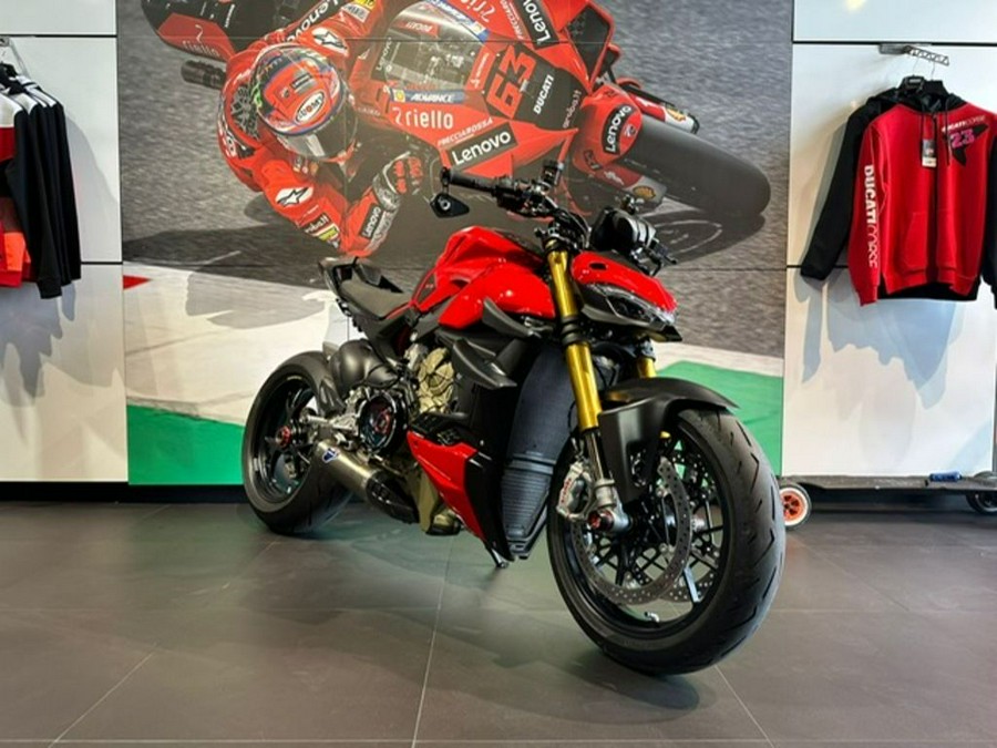 2022 Ducati Streetfighter V4 S Ducati Red