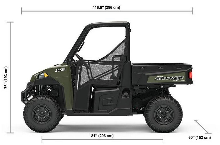 2019 Polaris RANGER CREW® XP 900 - Sage Green