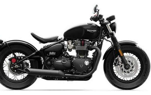 2019 Triumph Bonneville Bobber Black