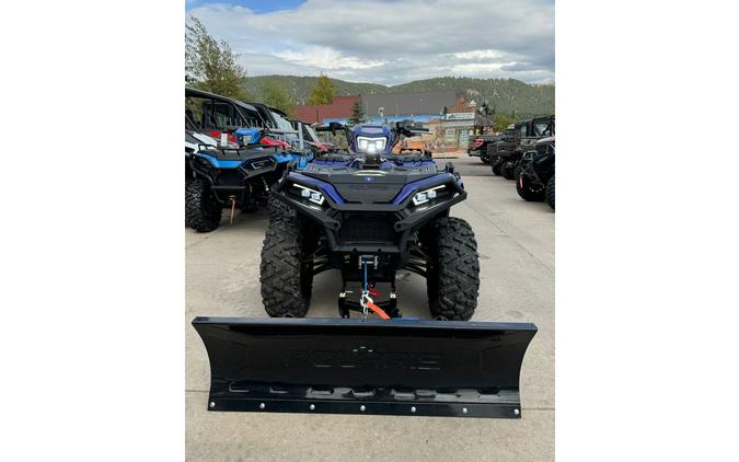 2024 Polaris Industries SPORTSMAN 850 ULTIMATE TRAIL SPIRIT BLUE with PLOW