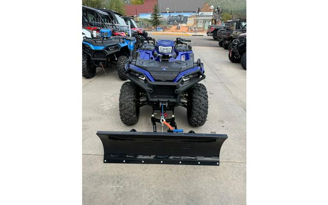 2024 Polaris Industries SPORTSMAN 850 ULTIMATE TRAIL SPIRIT BLUE with PLOW