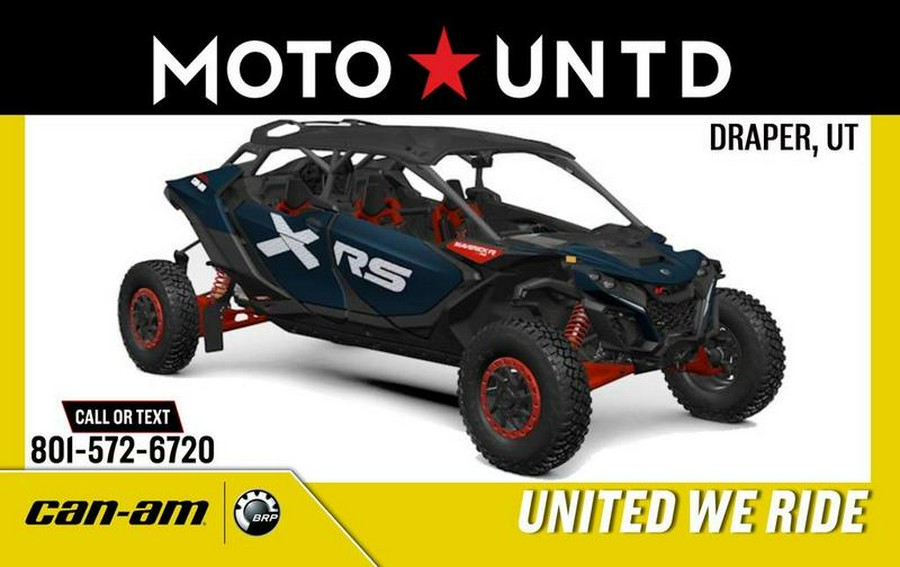 2025 Can-Am® MAV R MAX X RS SAS 999T DCT - DUSTY NAVY & LEGION RED - (FLOOR BUILD)