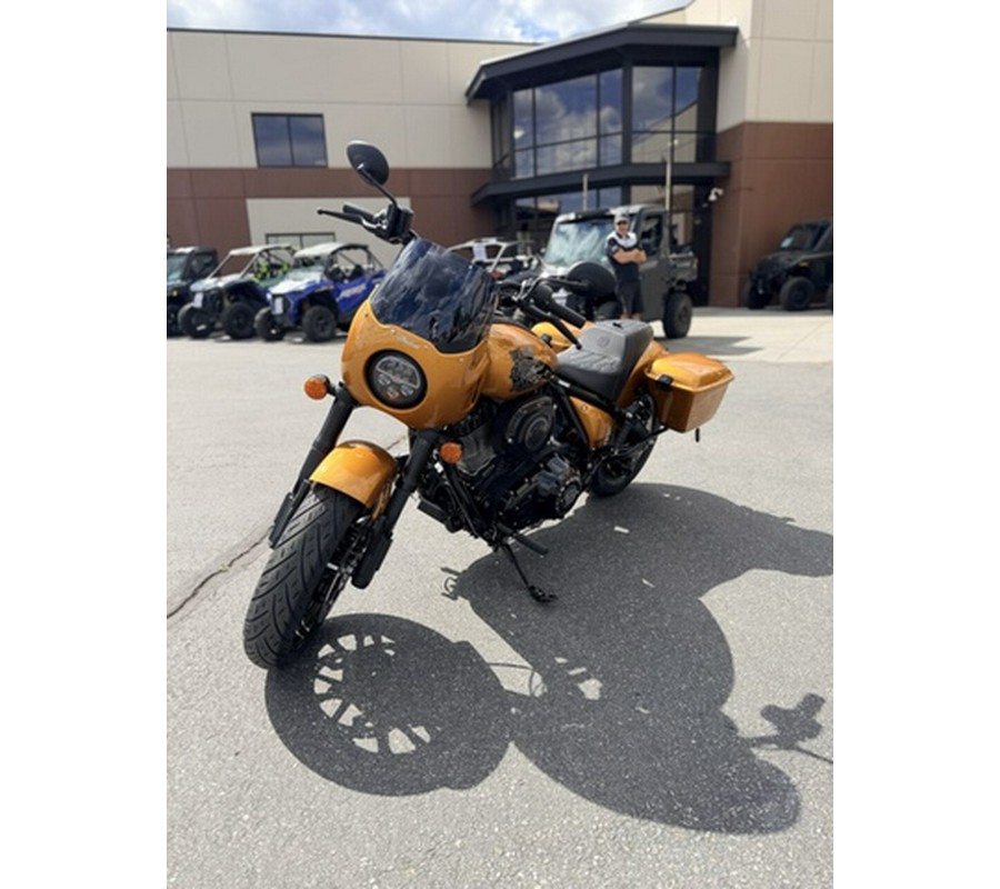 2026 Indian Sport Chief RT Vibrant Gold Metallic