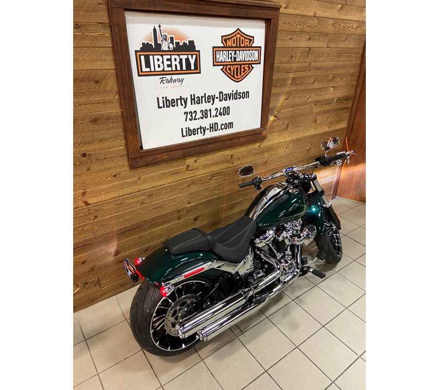 2024 Harley-Davidson Breakout 117 Alpine Green FXBR