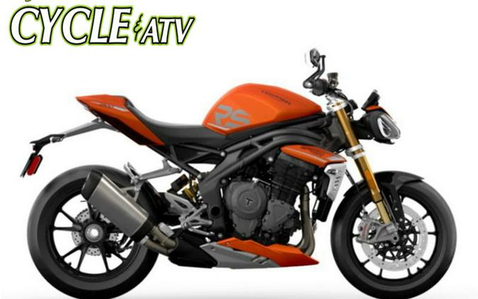 2023 Triumph Speed Triple 1200 RS Matte Baja Orange