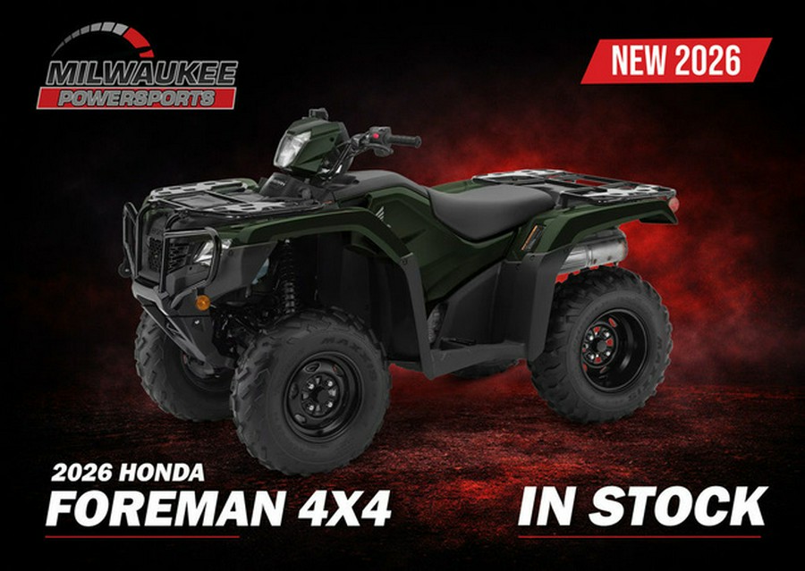 2026 Honda FourTrax Foreman 4x4