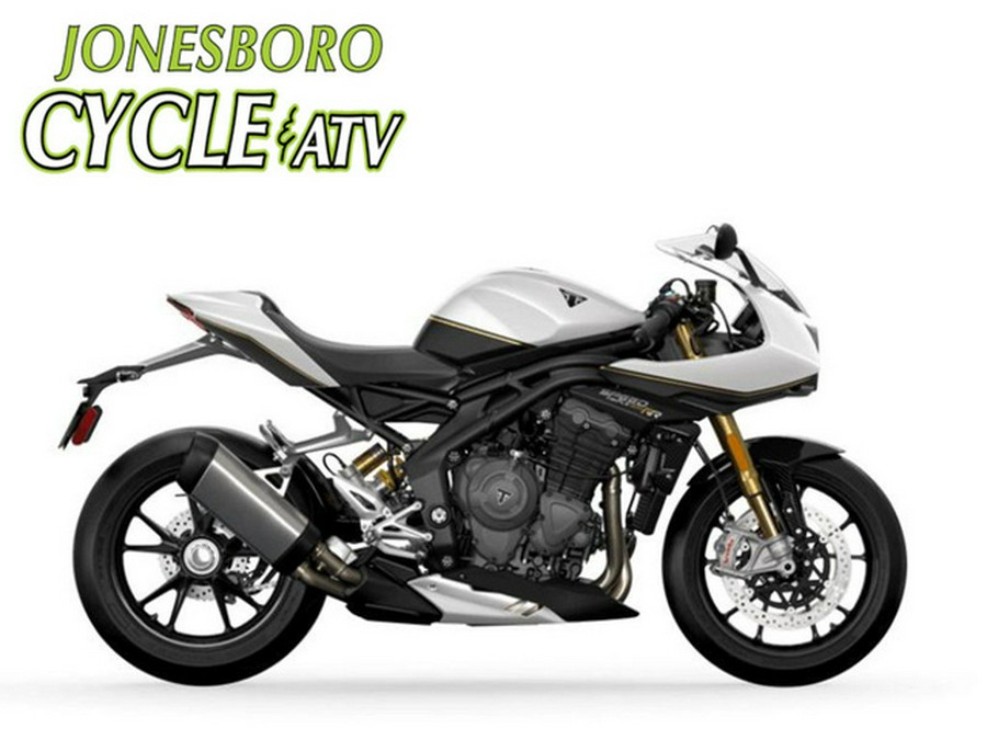 2023 Triumph Speed Triple 1200 RR Crystal White Storm Grey