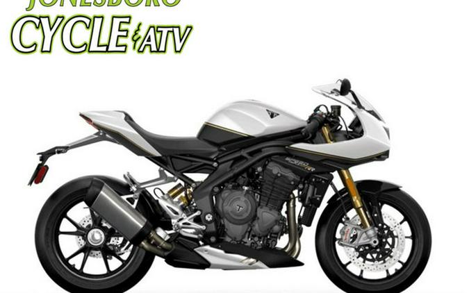 2023 Triumph Speed Triple 1200 RR Crystal White Storm Grey