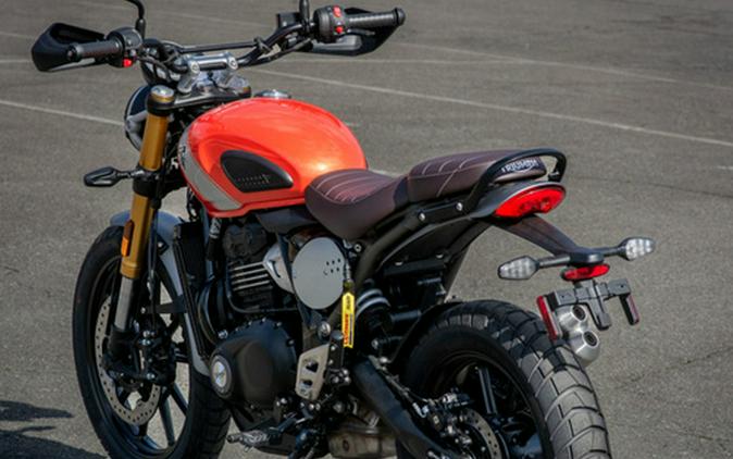 2026 Triumph Scrambler 400 X Baja Orange/Aluminium