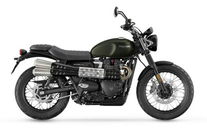 2023 Triumph Scrambler 900 Matte Khaki Green