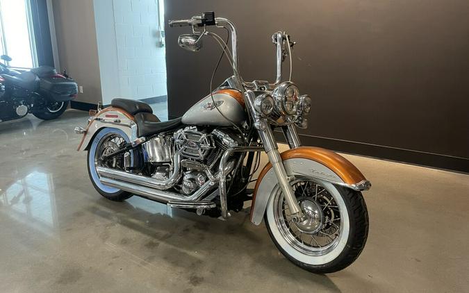2014 Harley-Davidson® Softail® Deluxe Two-Tone Amber Whiskey/Brilliant Silver