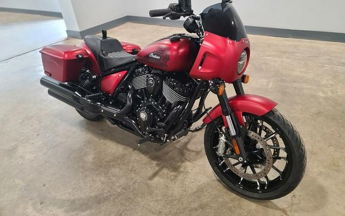 2025 Indian Sport Chief RT Sunset Red Smoke