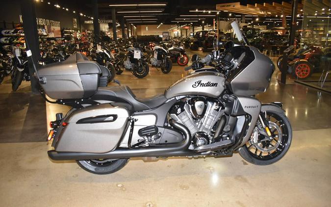 2026 Indian Pursuit Dark Horse 112 W/ Powerband Audio Heavy Metal