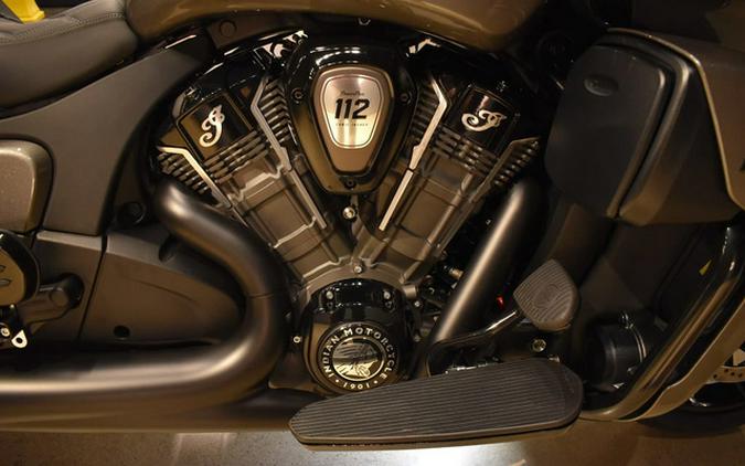 2026 Indian Pursuit Dark Horse 112 W/ Powerband Audio Heavy Metal