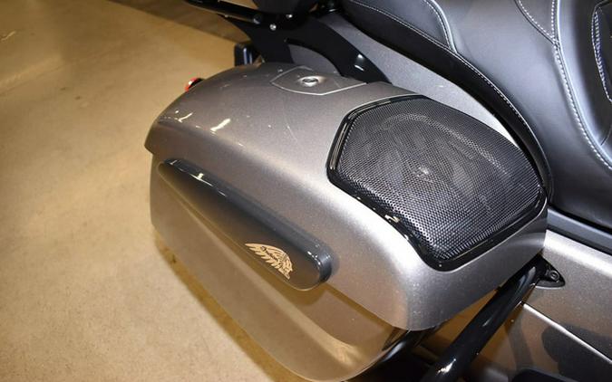 2026 Indian Pursuit Dark Horse 112 W/ Powerband Audio Heavy Metal