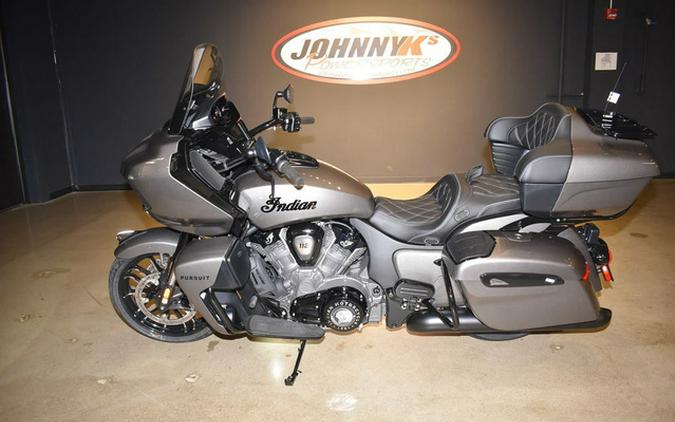 2026 Indian Pursuit Dark Horse 112 W/ Powerband Audio Heavy Metal